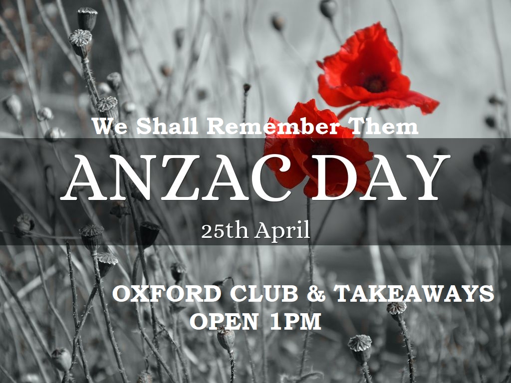 Anzac Day 25th April