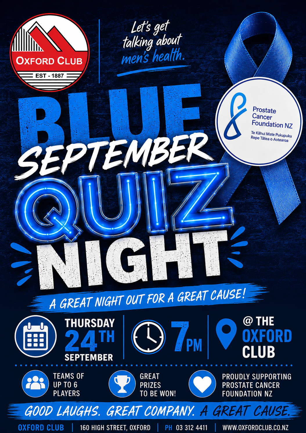 Blue September Quiz Night 24926