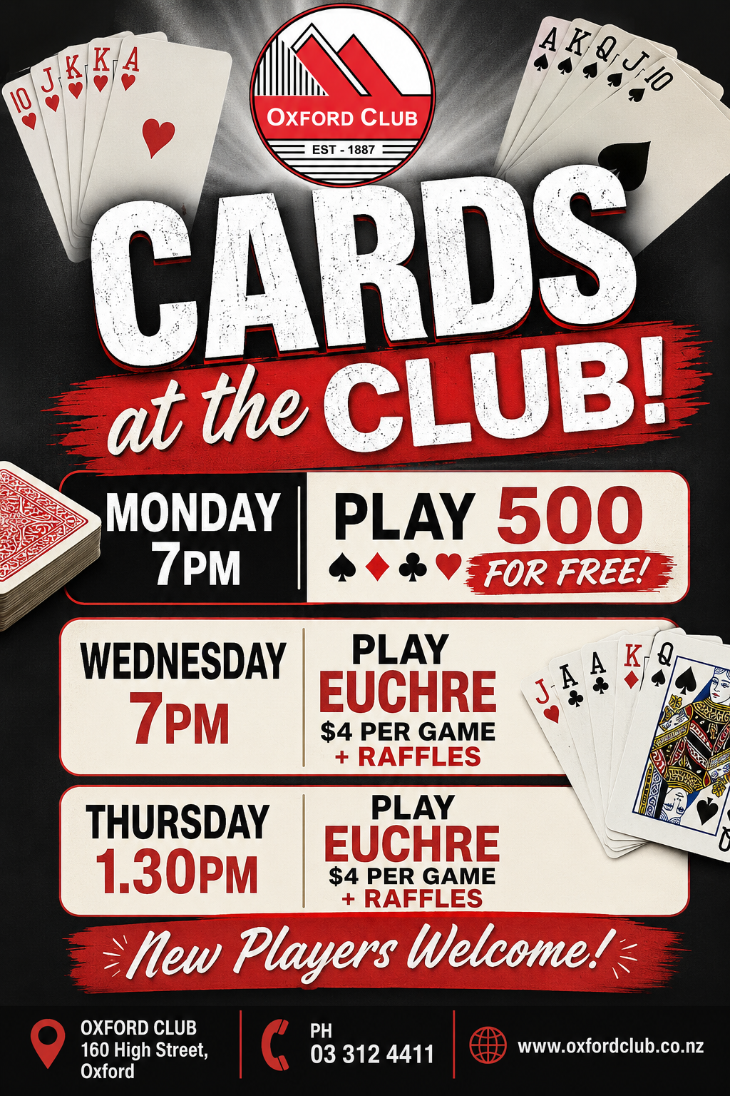 Cards at the Club