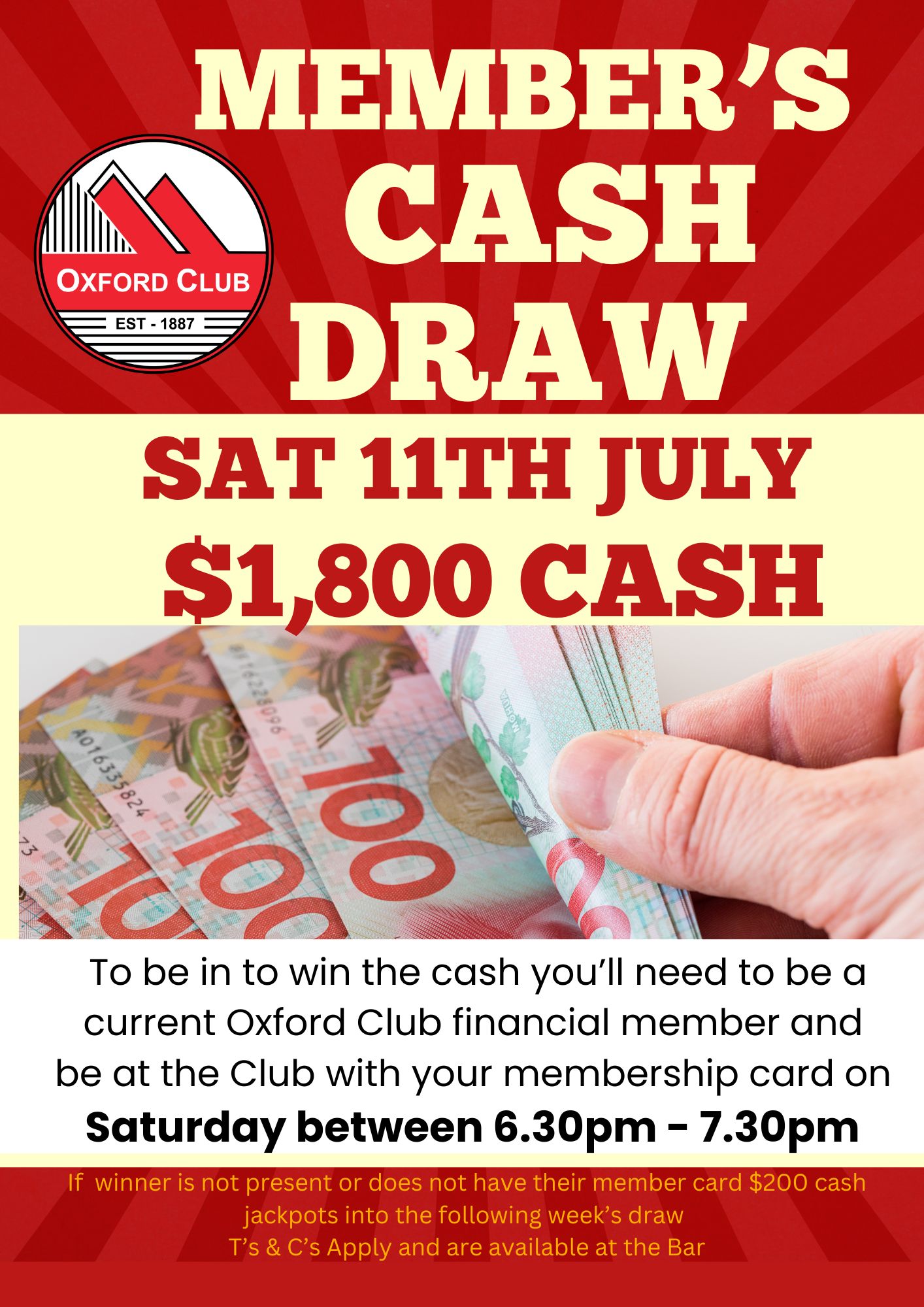 Cash Draw 11726