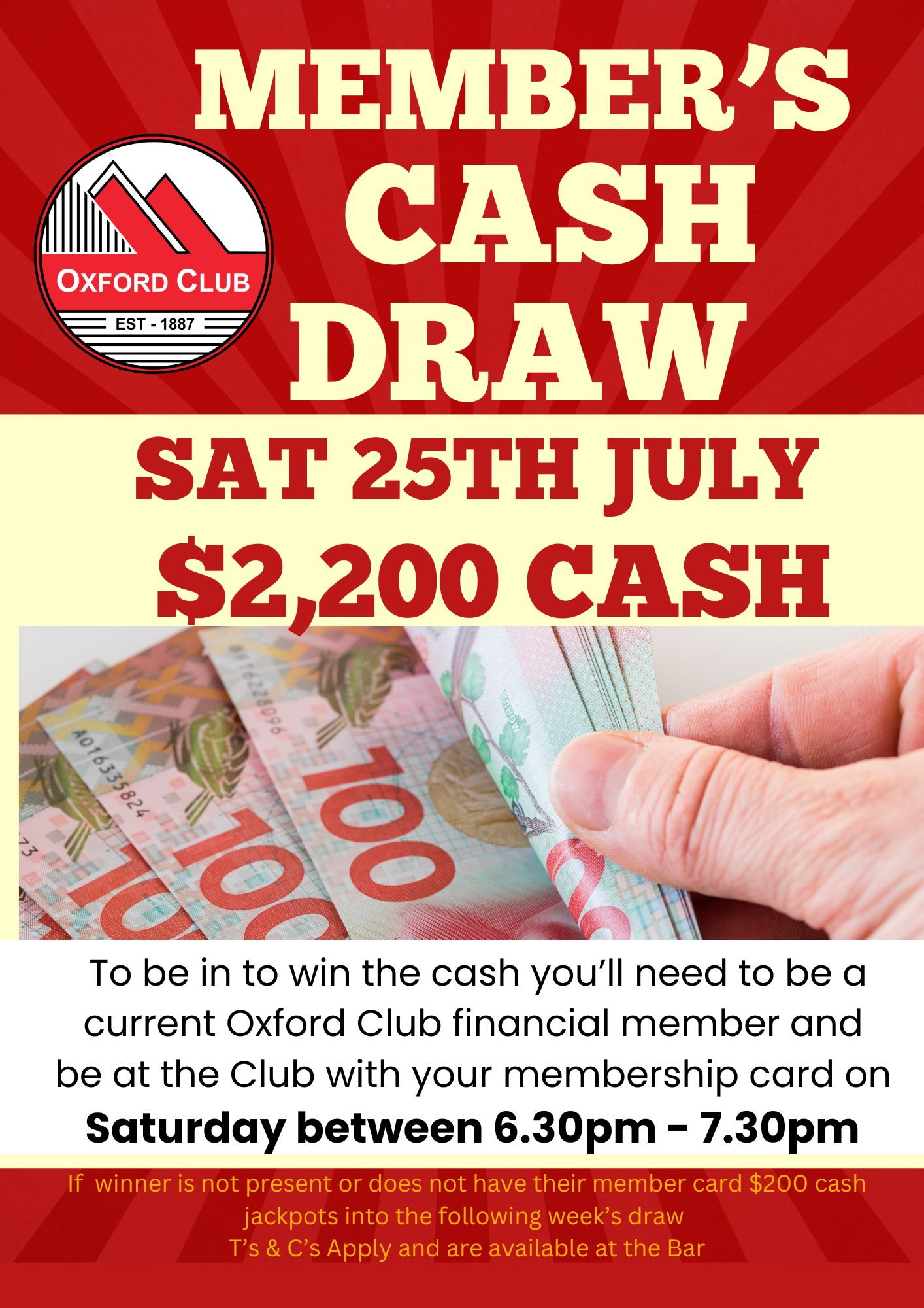 Cash Draw Weekly 25726