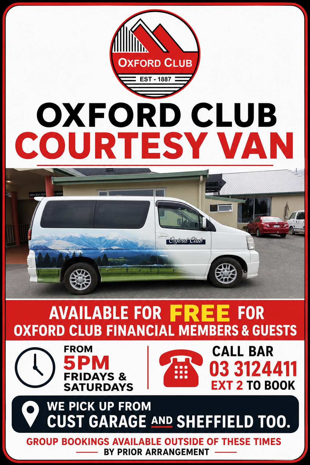 Courtesy van