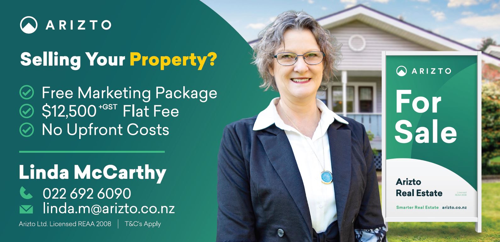 Linda McCarthy sign 2025