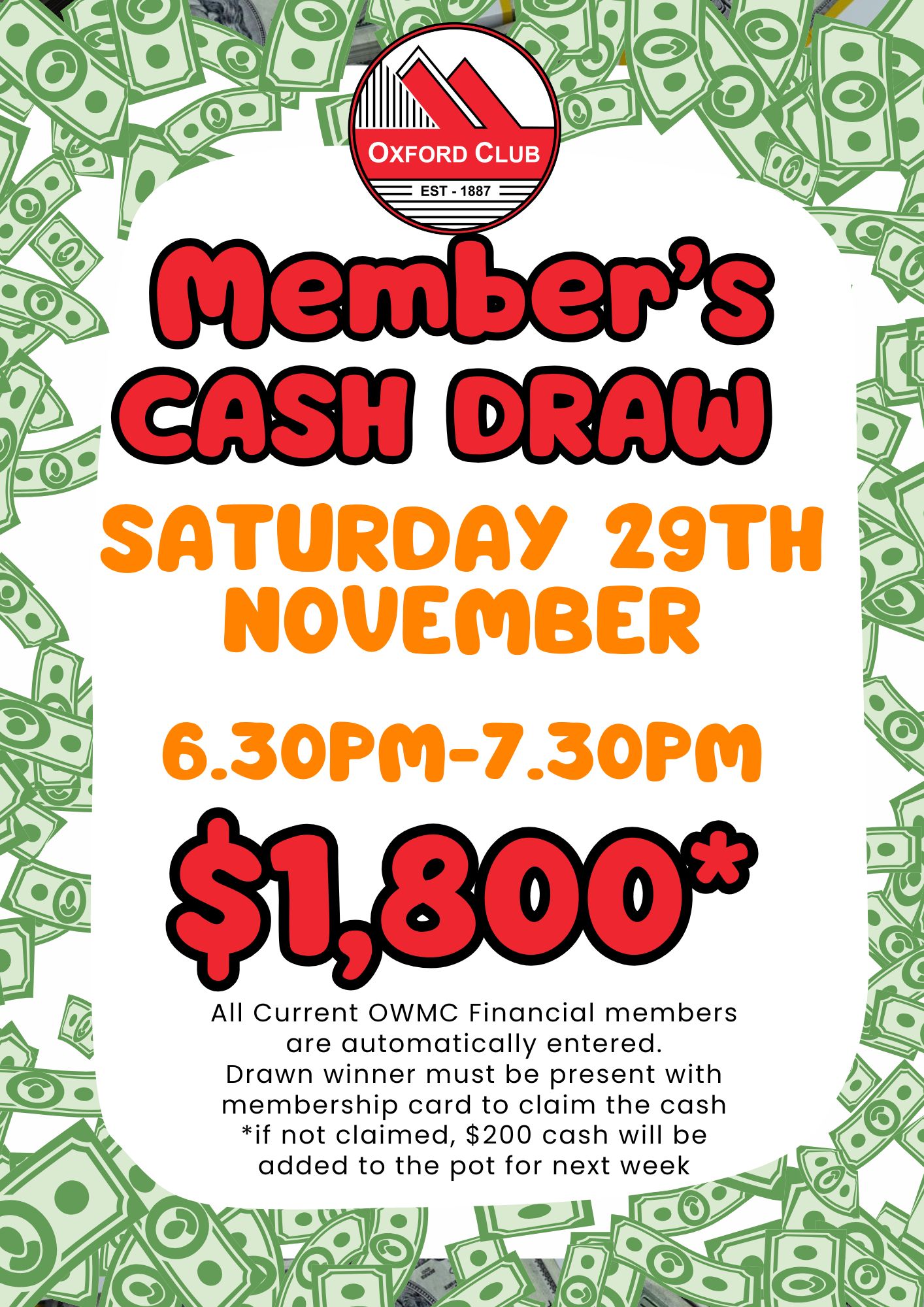 Members CASH DRAW 281125