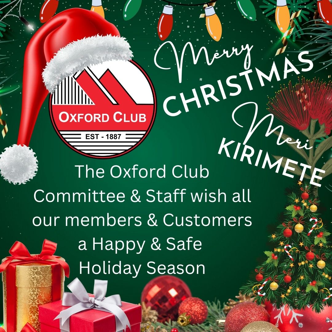 Merry Christmas Oxford Club