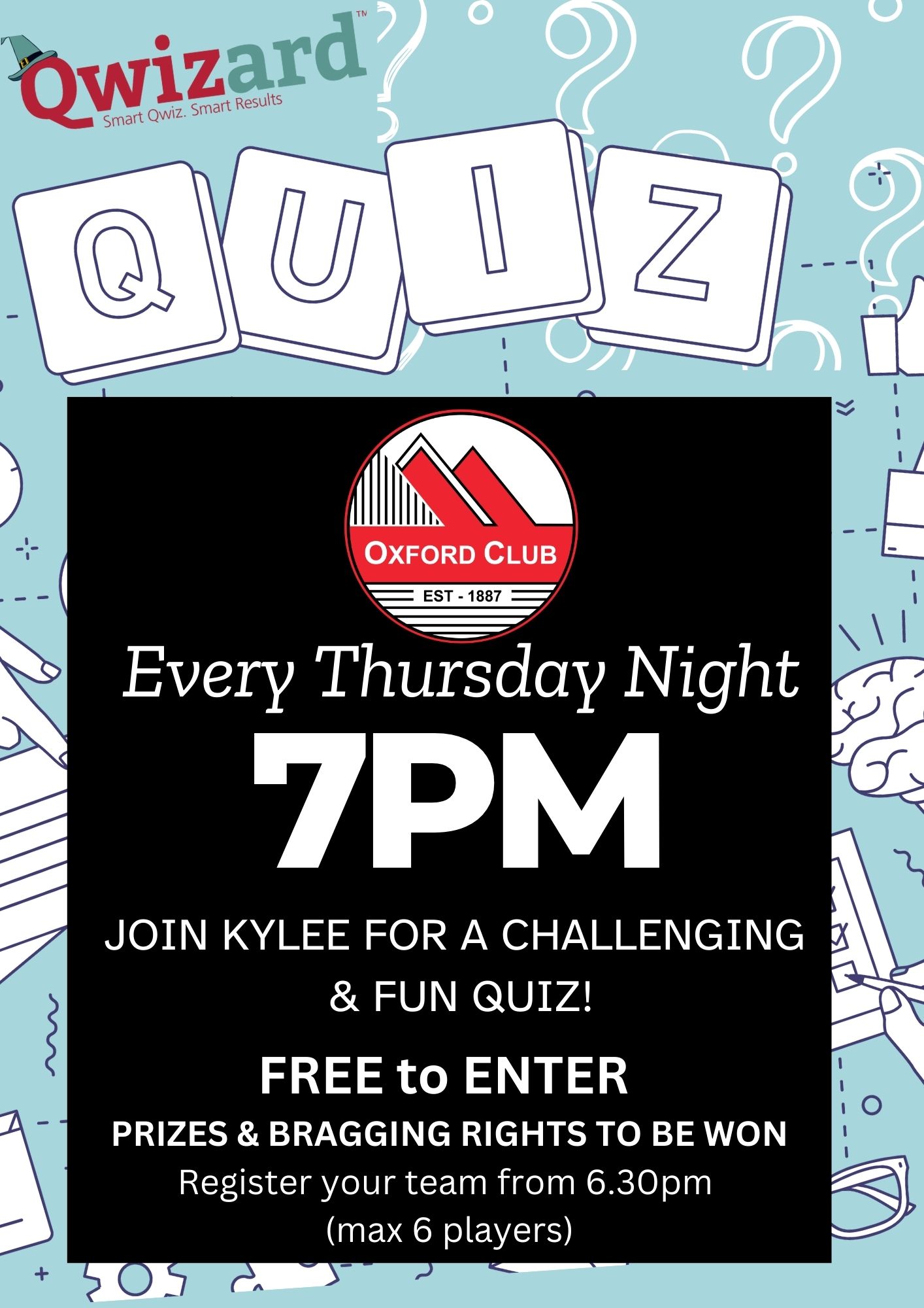 Quiz Night Flyer Internal