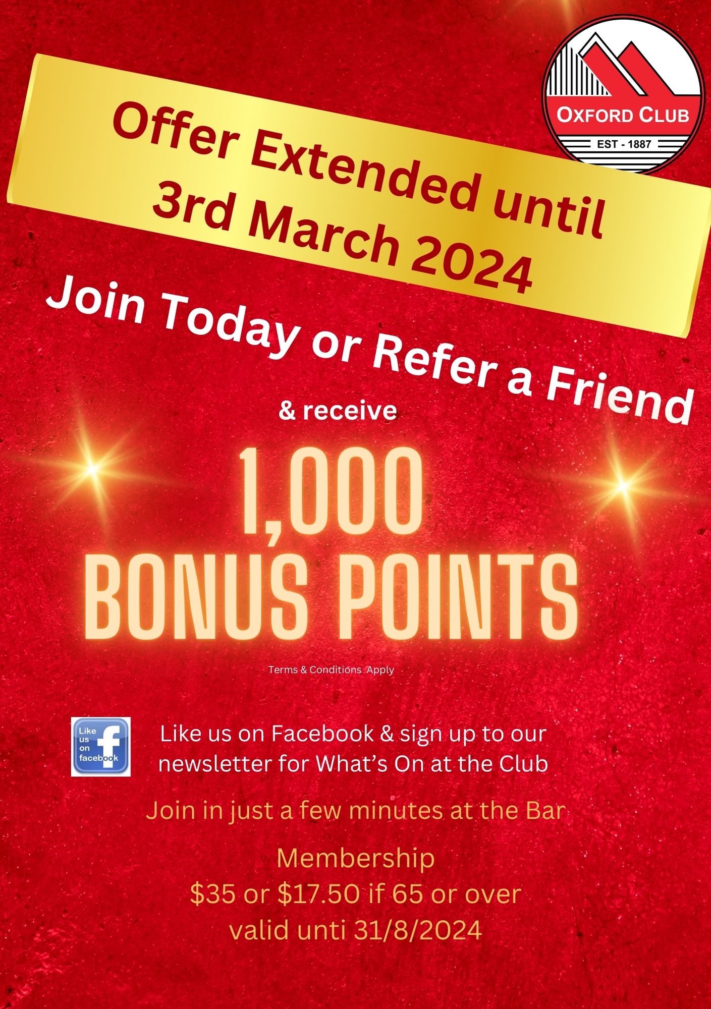 Refer a friend extended